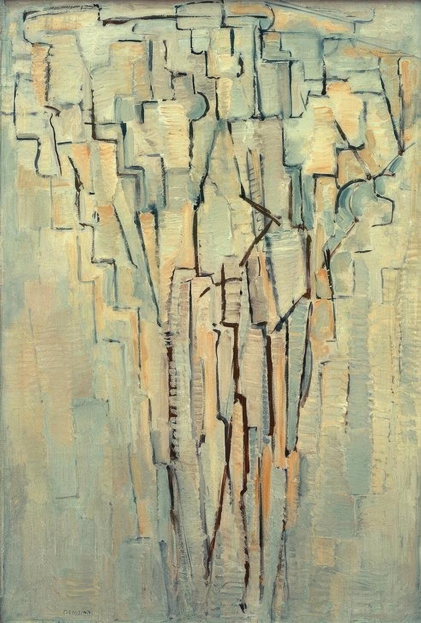 Treet A av Piet Mondrian
