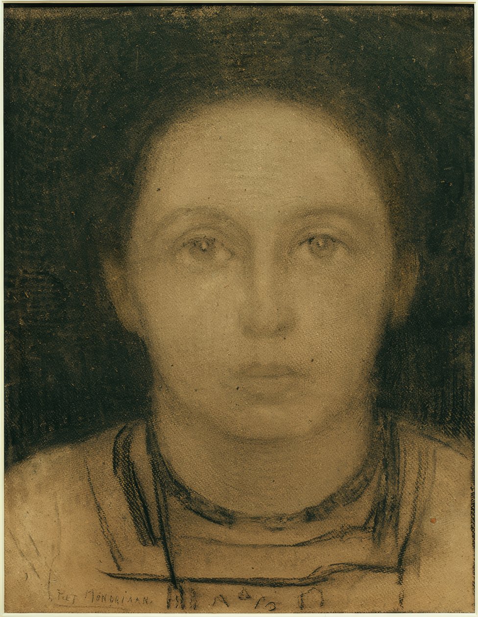 Portrett av Piet Mondrian