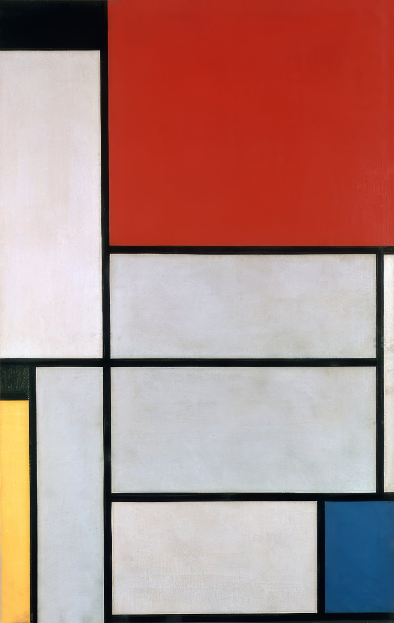 Tabell I av Piet Mondrian