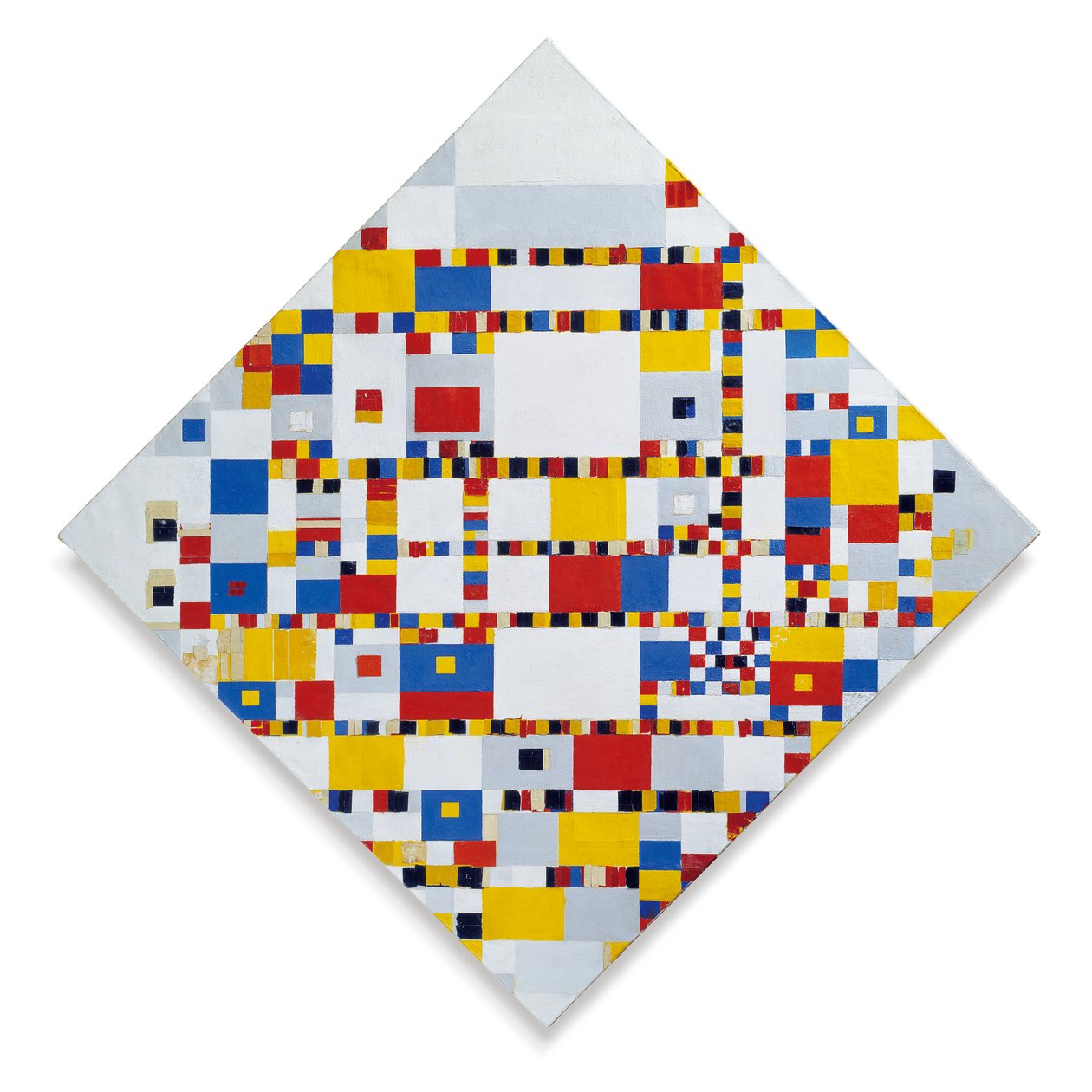 Seier Boogie Woogie av Piet Mondrian