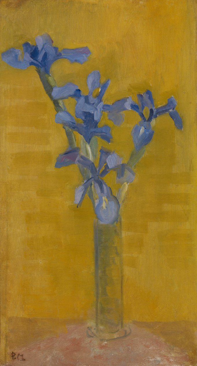 Iriser, ca. 1910 (olje på lerret) av Piet Mondrian