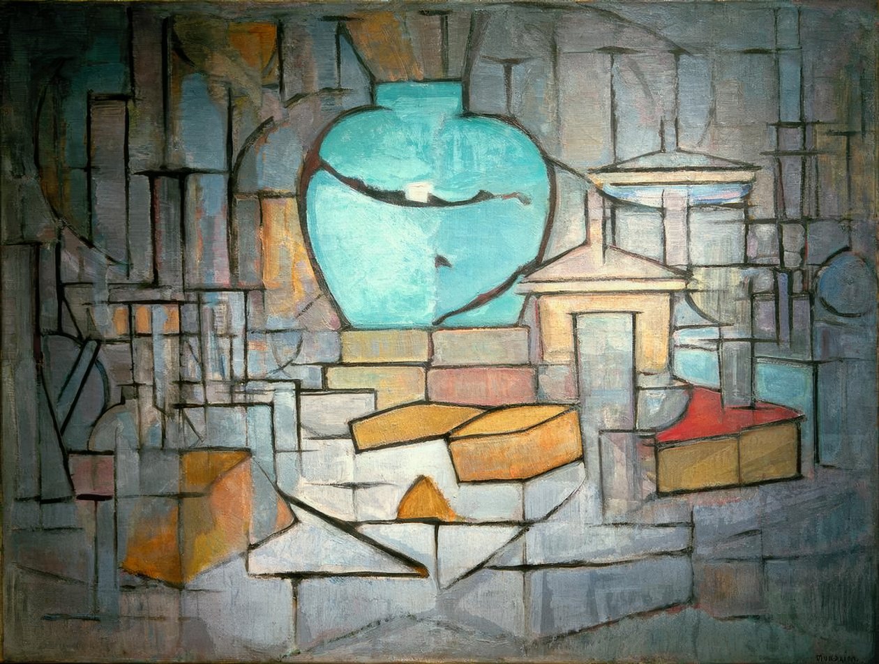 Stilleben med ingefærpotte II av Piet Mondrian