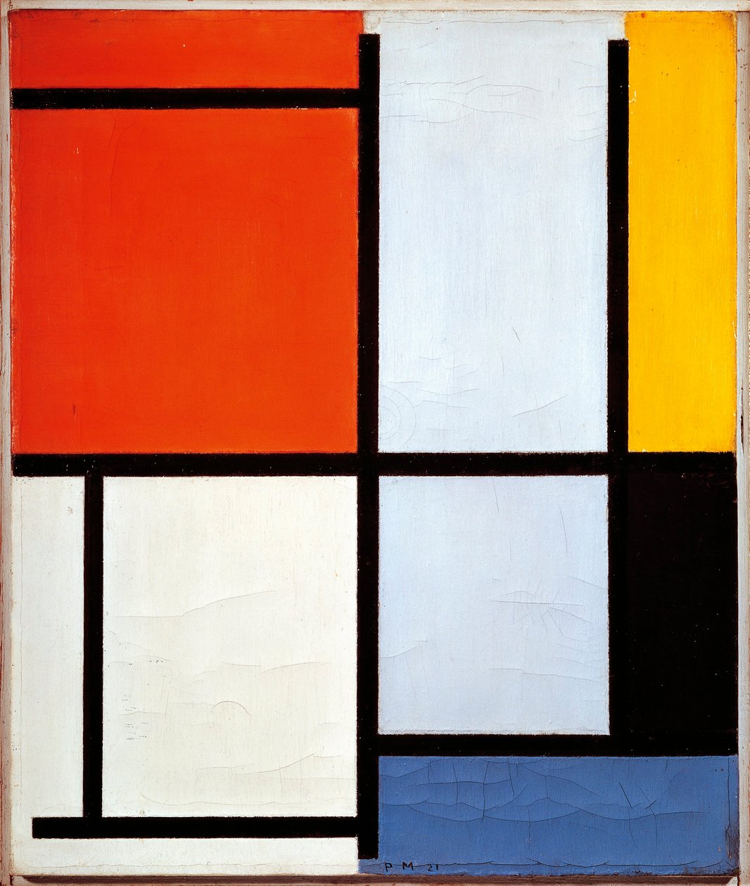 Sveits, Basel, komposisjon av Piet Mondrian