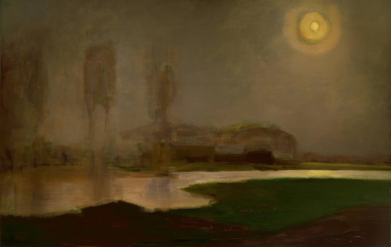 sommernatt av Piet Mondrian