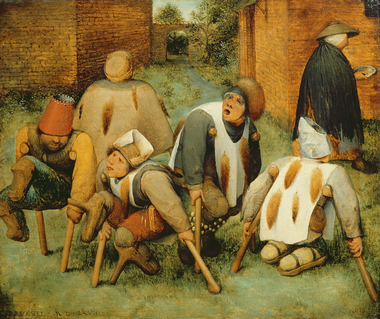 Tiggerne, 1568 av Pieter Bruegel the Elder