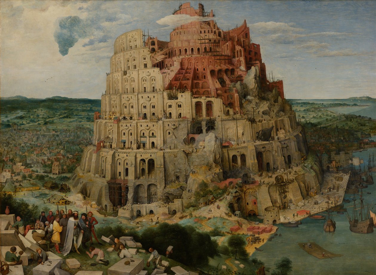 Tower of Babel (Wien) av Pieter Bruegel the Elder
