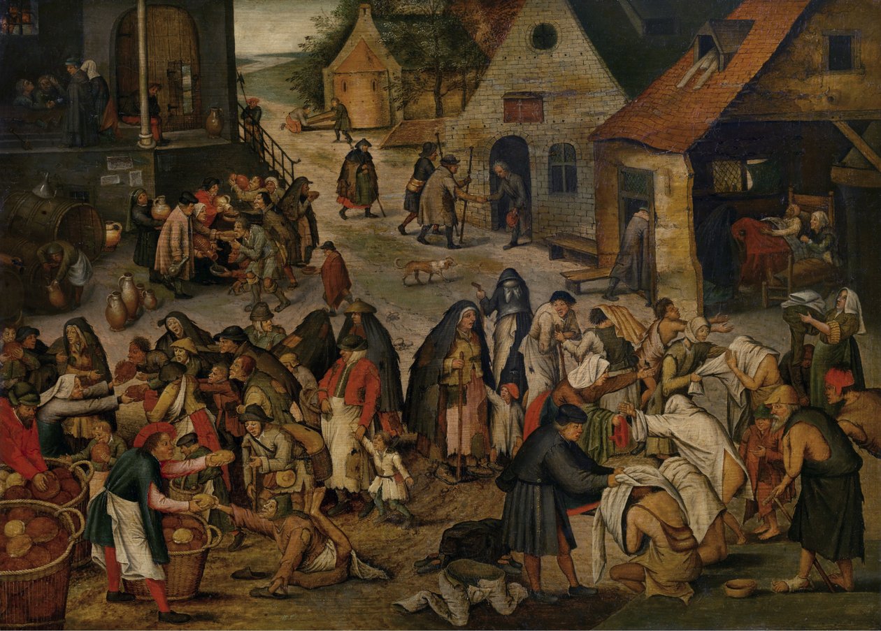 Mercy Works av Pieter Brueghel the Younger