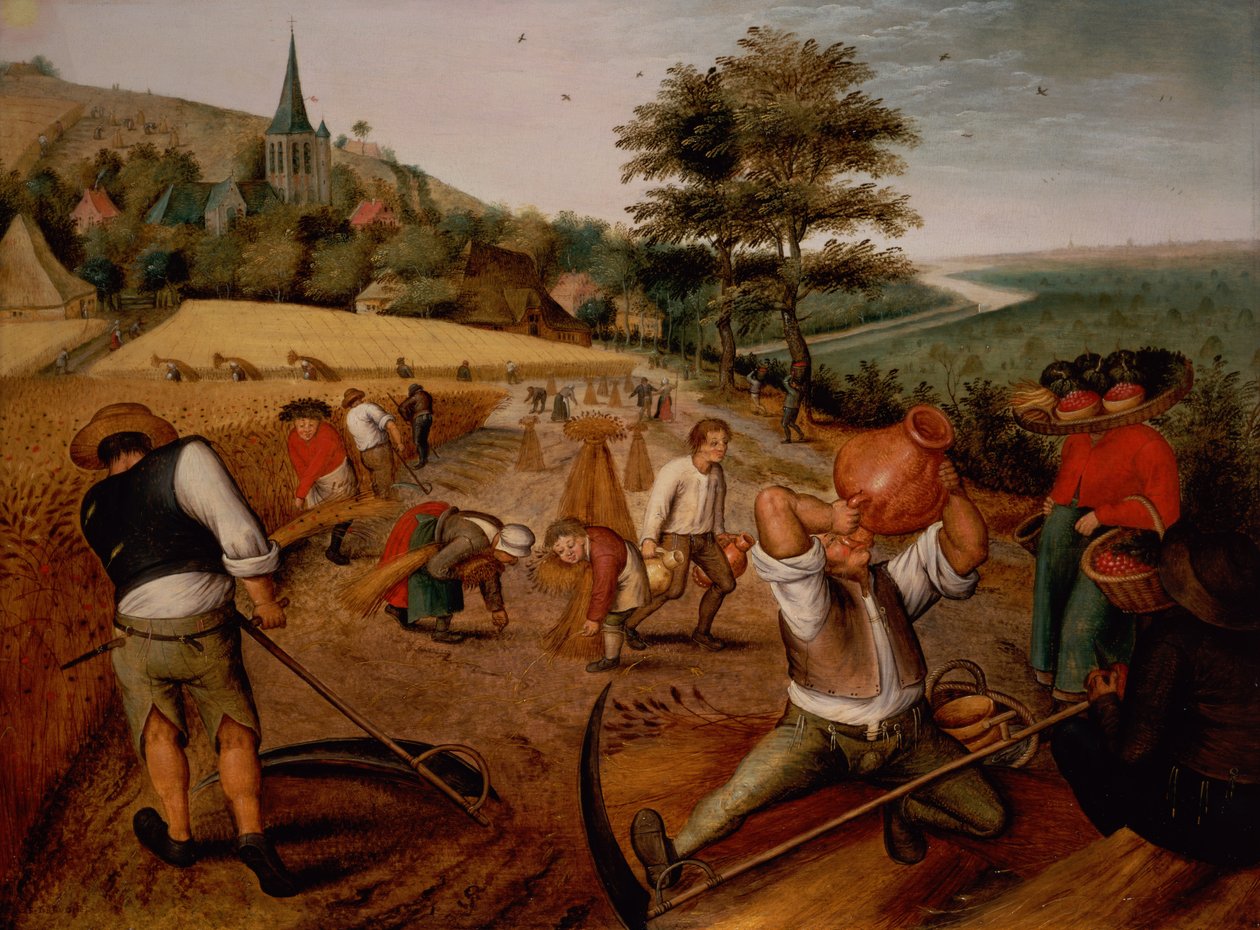Sommer av Pieter Brueghel the Younger