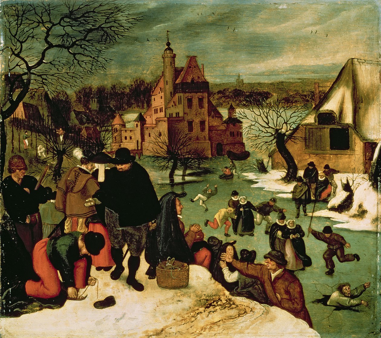 Vinter av Pieter Brueghel the Younger