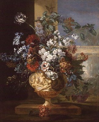 Stilleben av blomster av Pieter Casteels