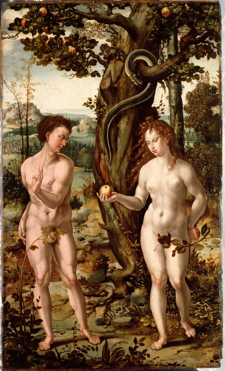 Menneskets fall av Pieter Coecke van Aelst