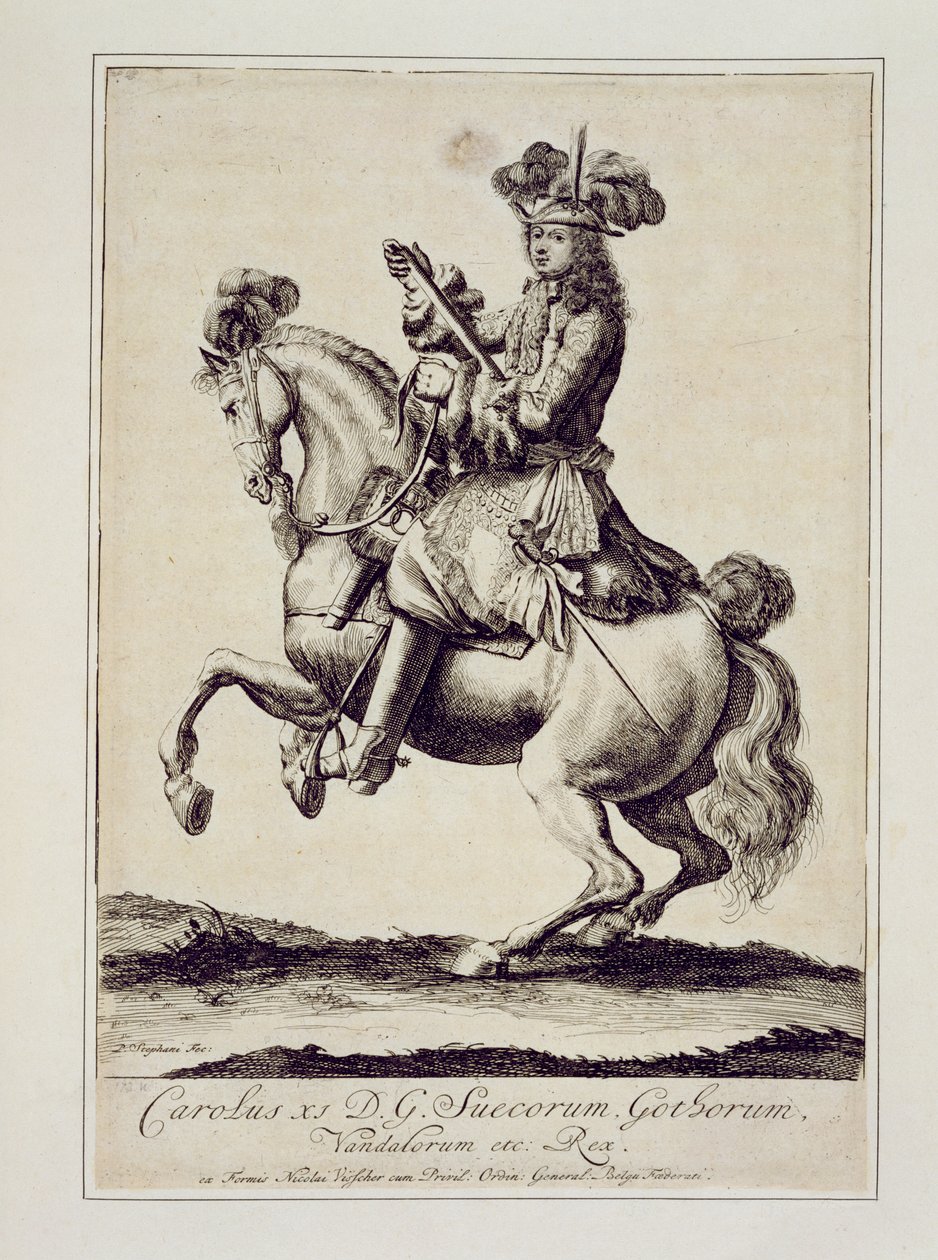 Charles ξ (1655–97) av Pieter Stevens or Stephani