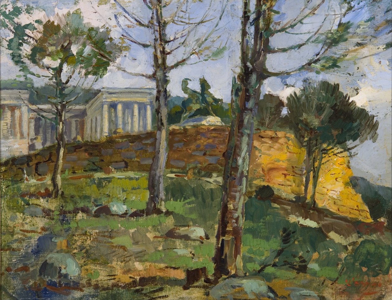 Rhodos minnesmerke av Pieter Wenning