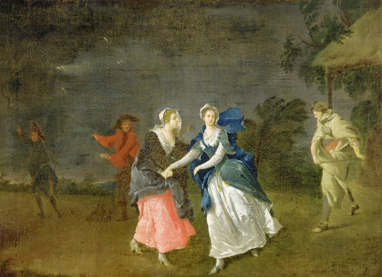 Fru Cibber som Cordelia, ca. 1755 av Pieter van Bleeck