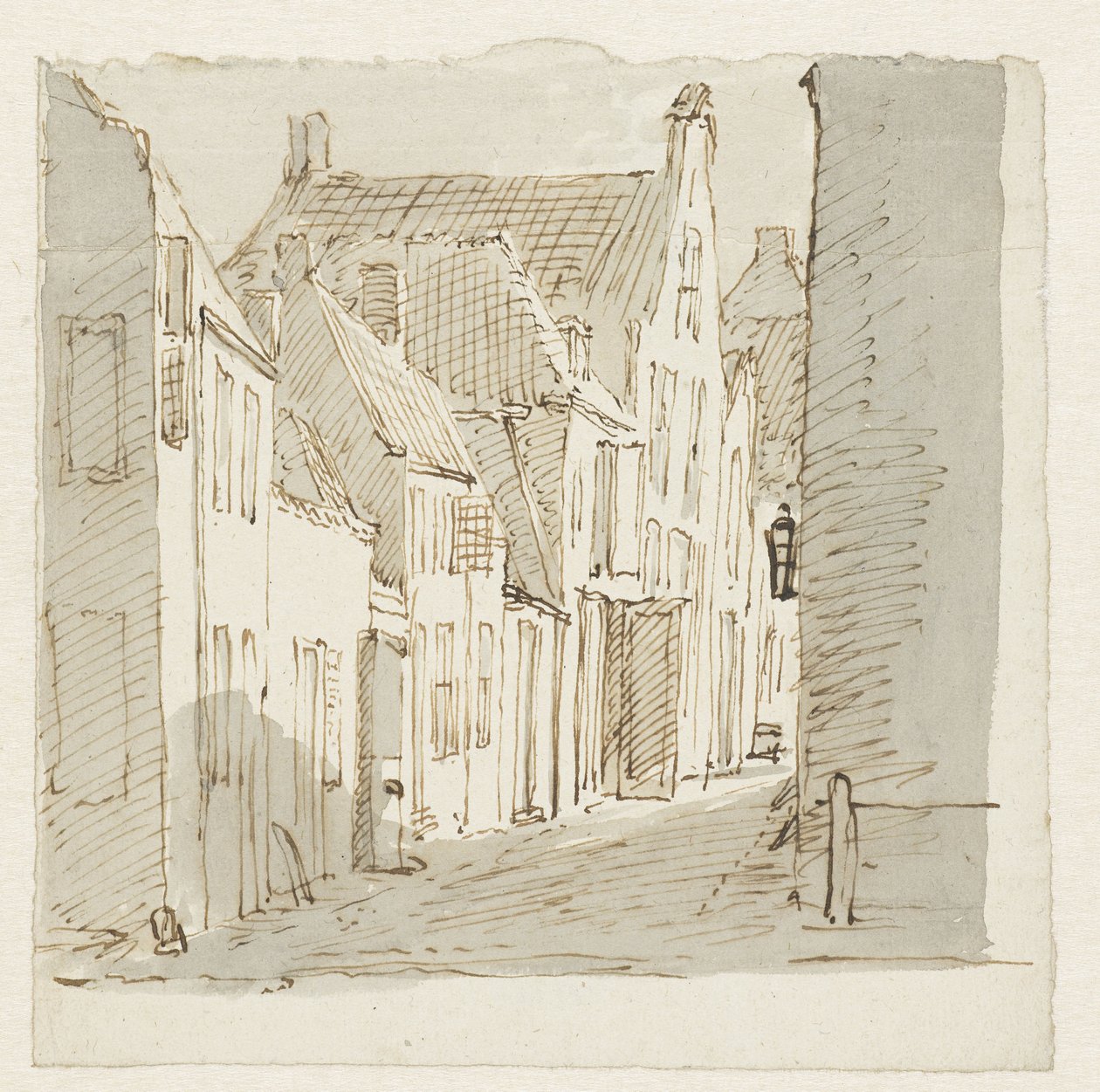 gateutsikt av Pieter Bartholomeusz. Barbiers