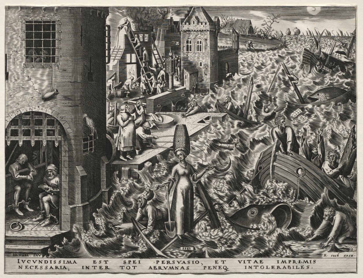 Håp, 1559. av Pieter Bruegel the Elder