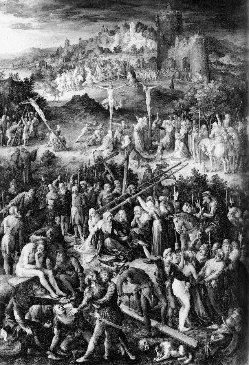 Golgata, 1604 av Pieter Bruegel the Elder
