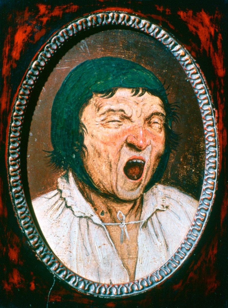Mann gjesper, ca 1545-1569 av Pieter Bruegel the Elder