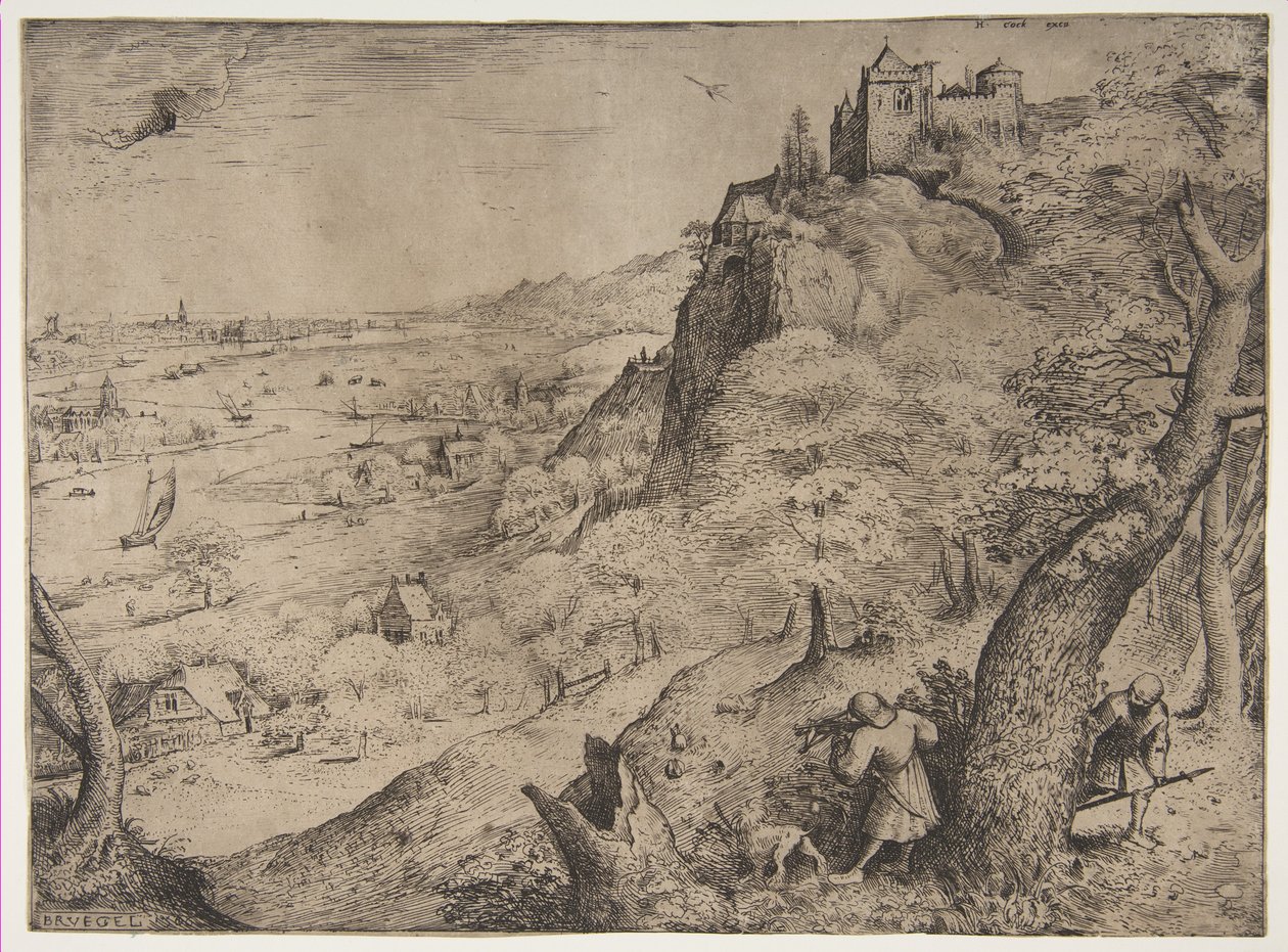 Kaninjakten, 1560. av Pieter Bruegel the Elder