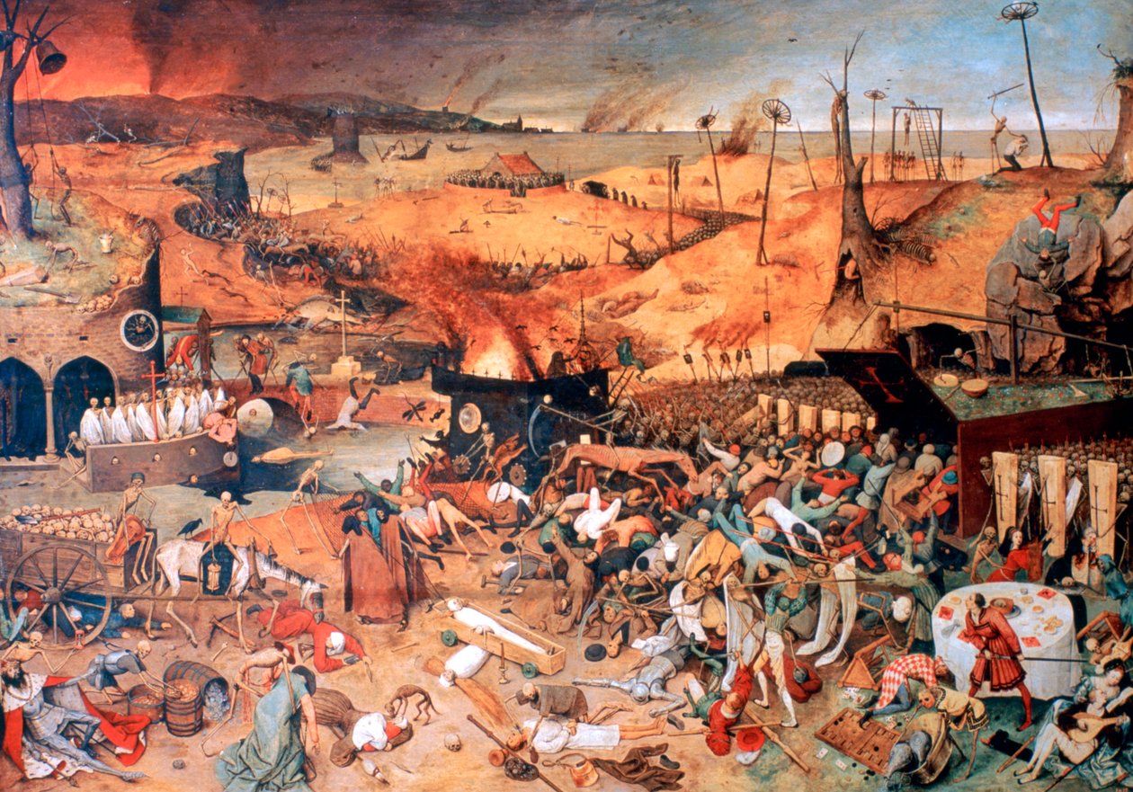 Dødens triumf, c1562 av Pieter Bruegel the Elder