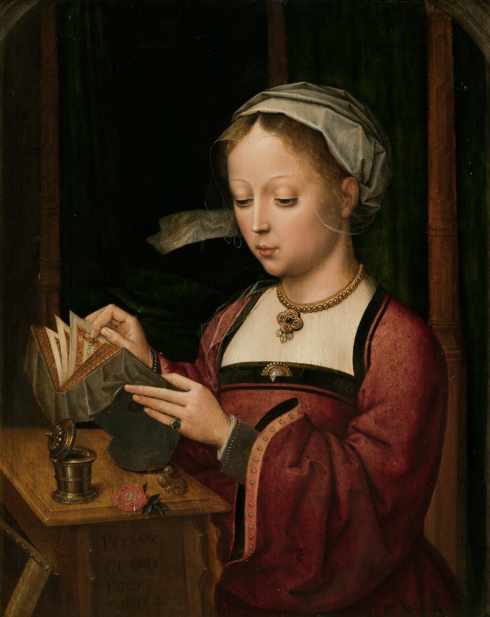 Maria Magdalena, 1602. av Pieter Claeissens the Younger