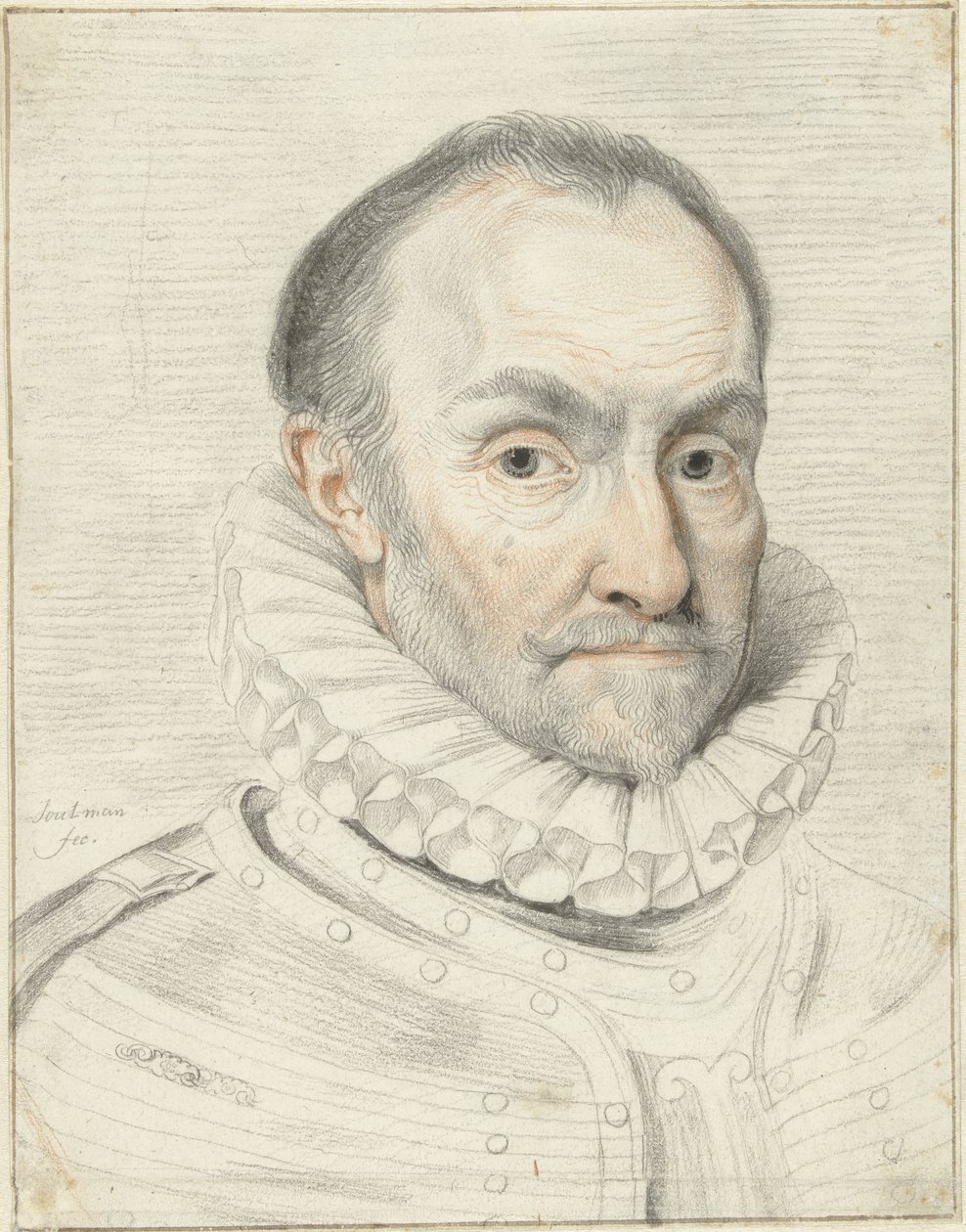 Portrett av prins Willem I av Pieter Claesz. Soutman