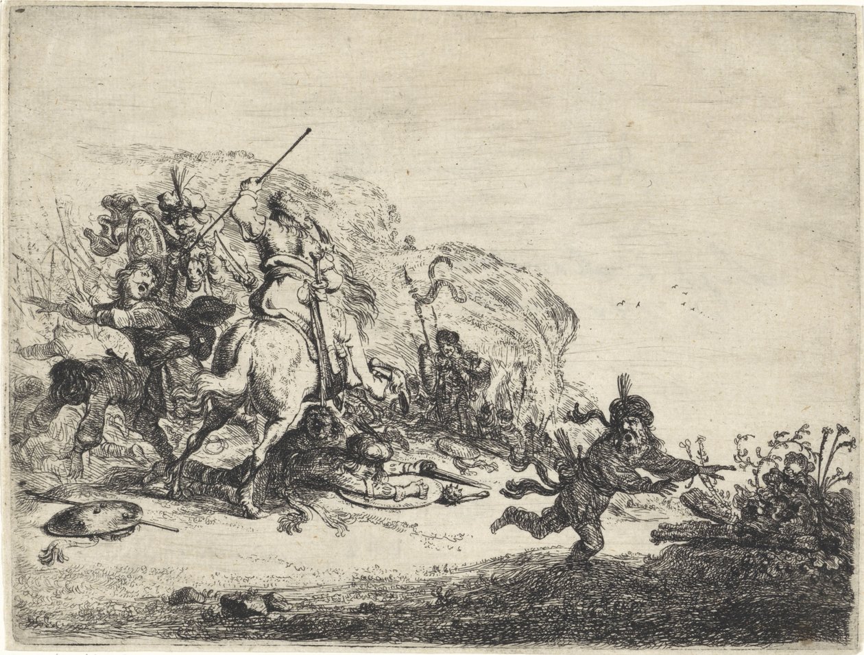 ridekamp av Pieter Cornelisz. Verbeeck