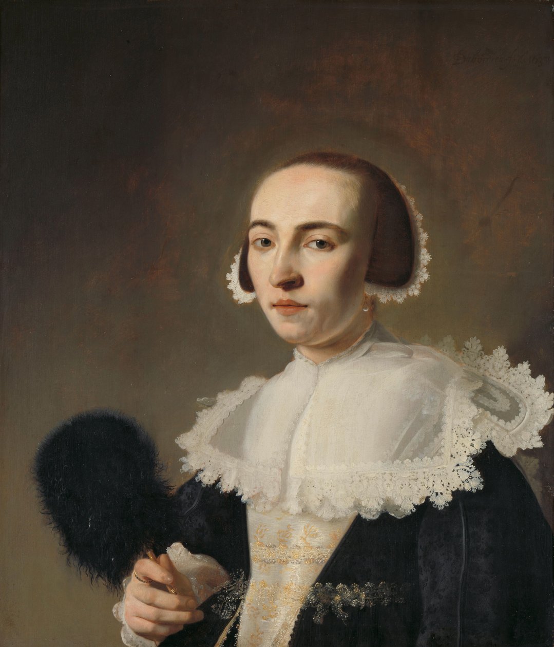 Portrett av en kvinne av Pieter Dubordieu