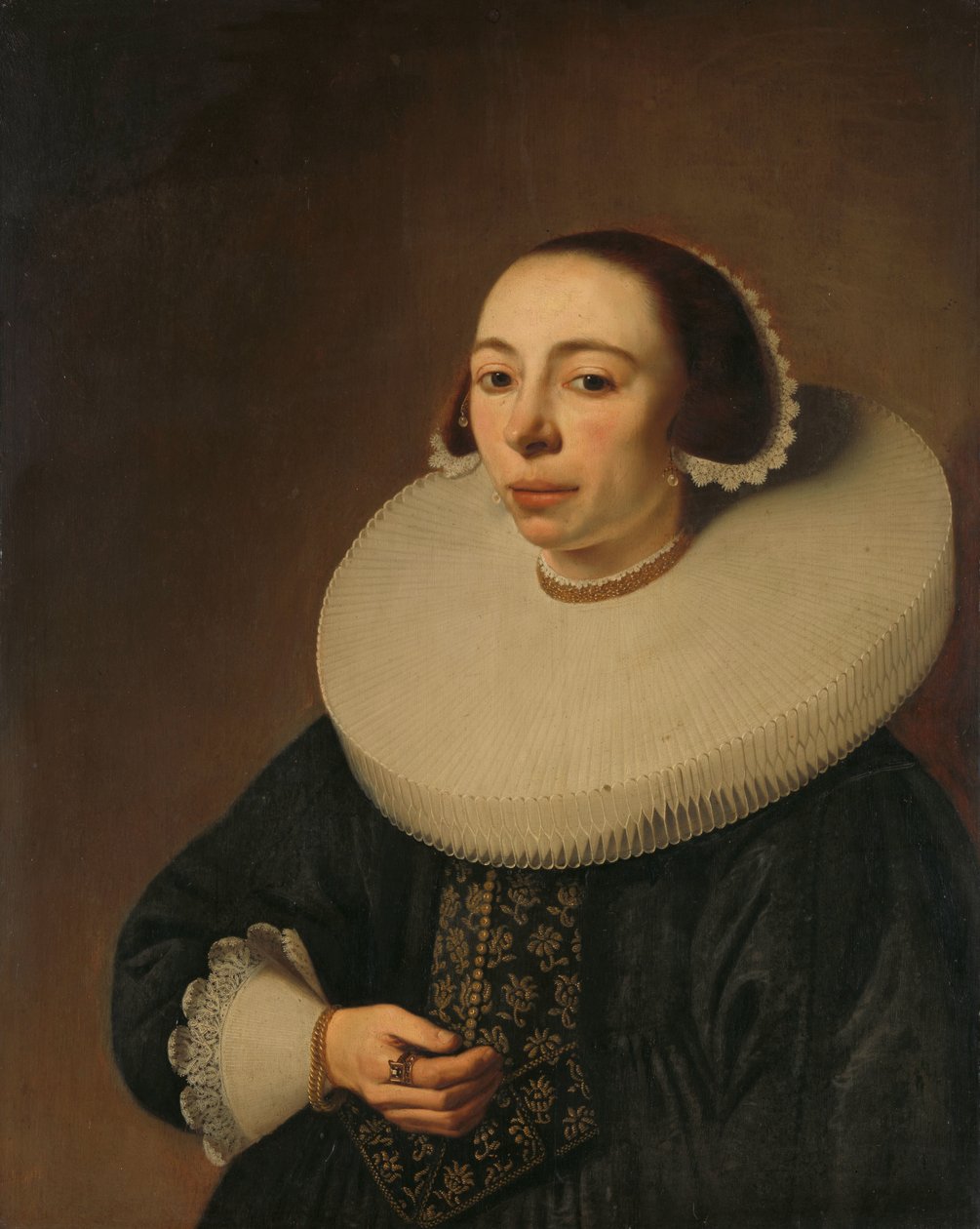 Portrett av en kvinne av Pieter Dubordieu