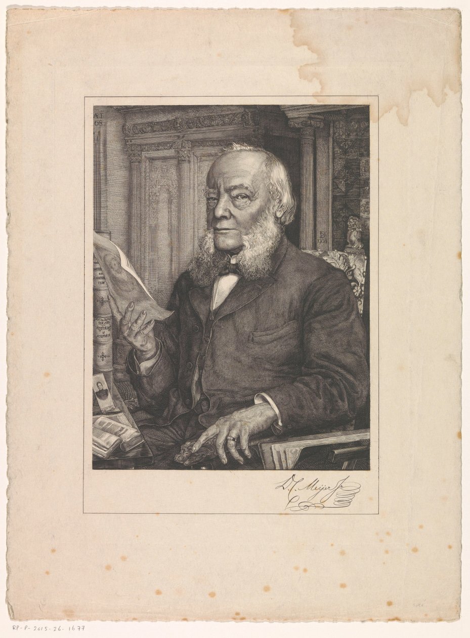 Portrett av Dirk Christian Meijer Jr. av Pieter Dupont