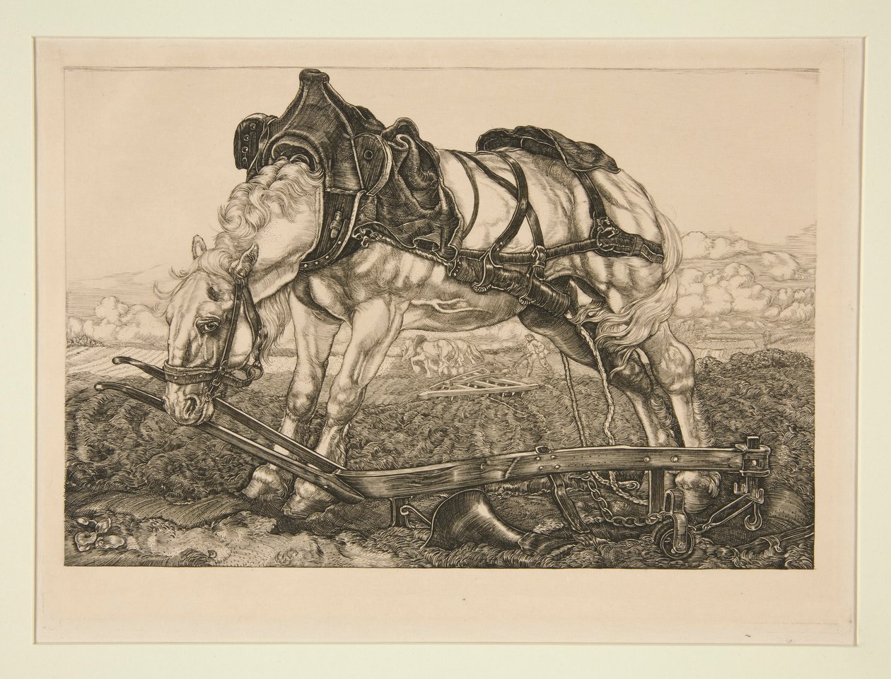 Arbeidshest av Pieter Dupont