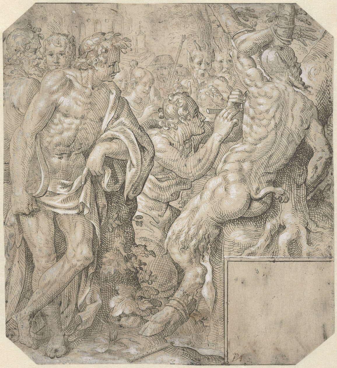 Apollo i Marsyas av Pieter Feddes van Harlingen