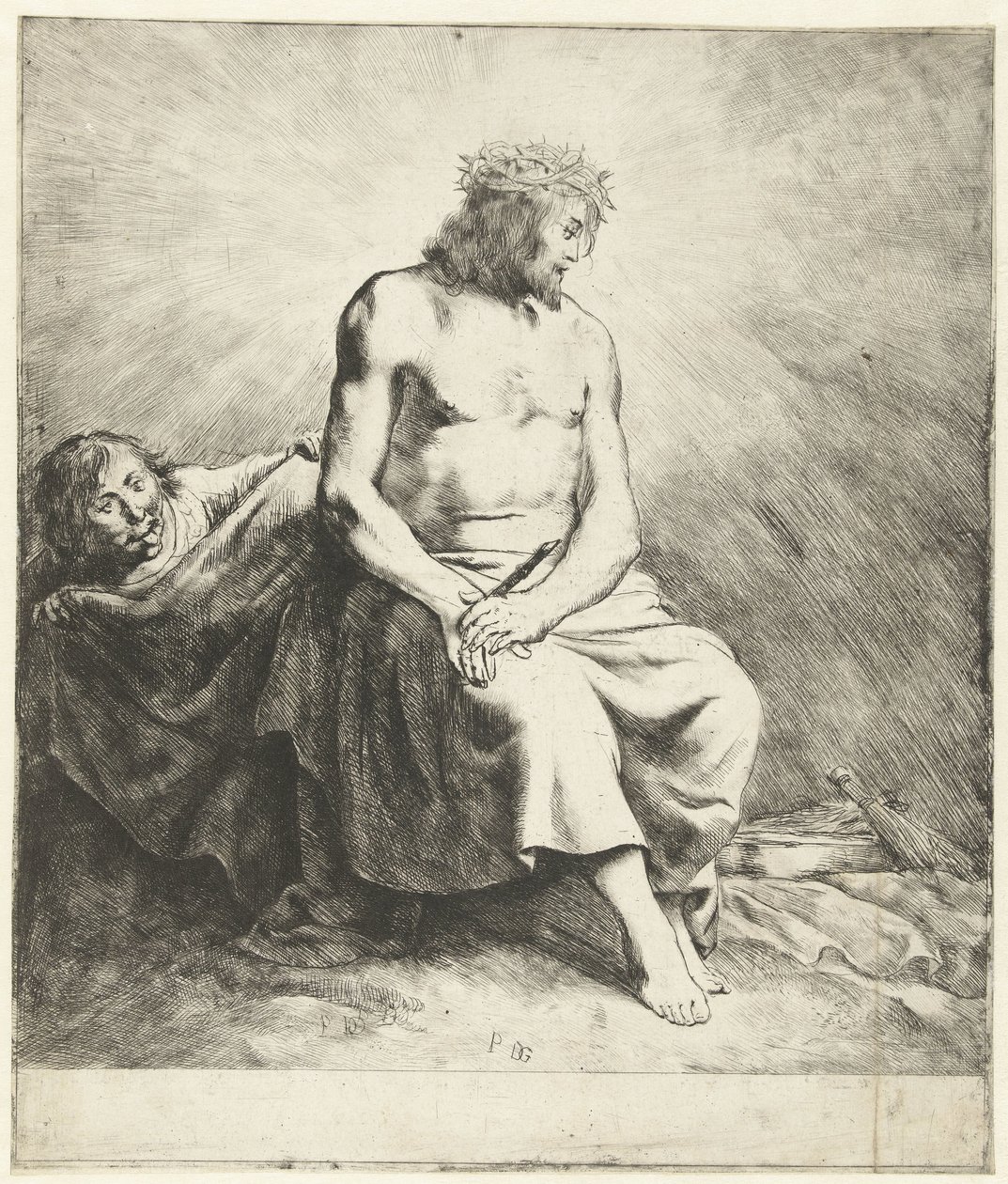 Hån mot Kristus av Pieter Fransz de Grebber