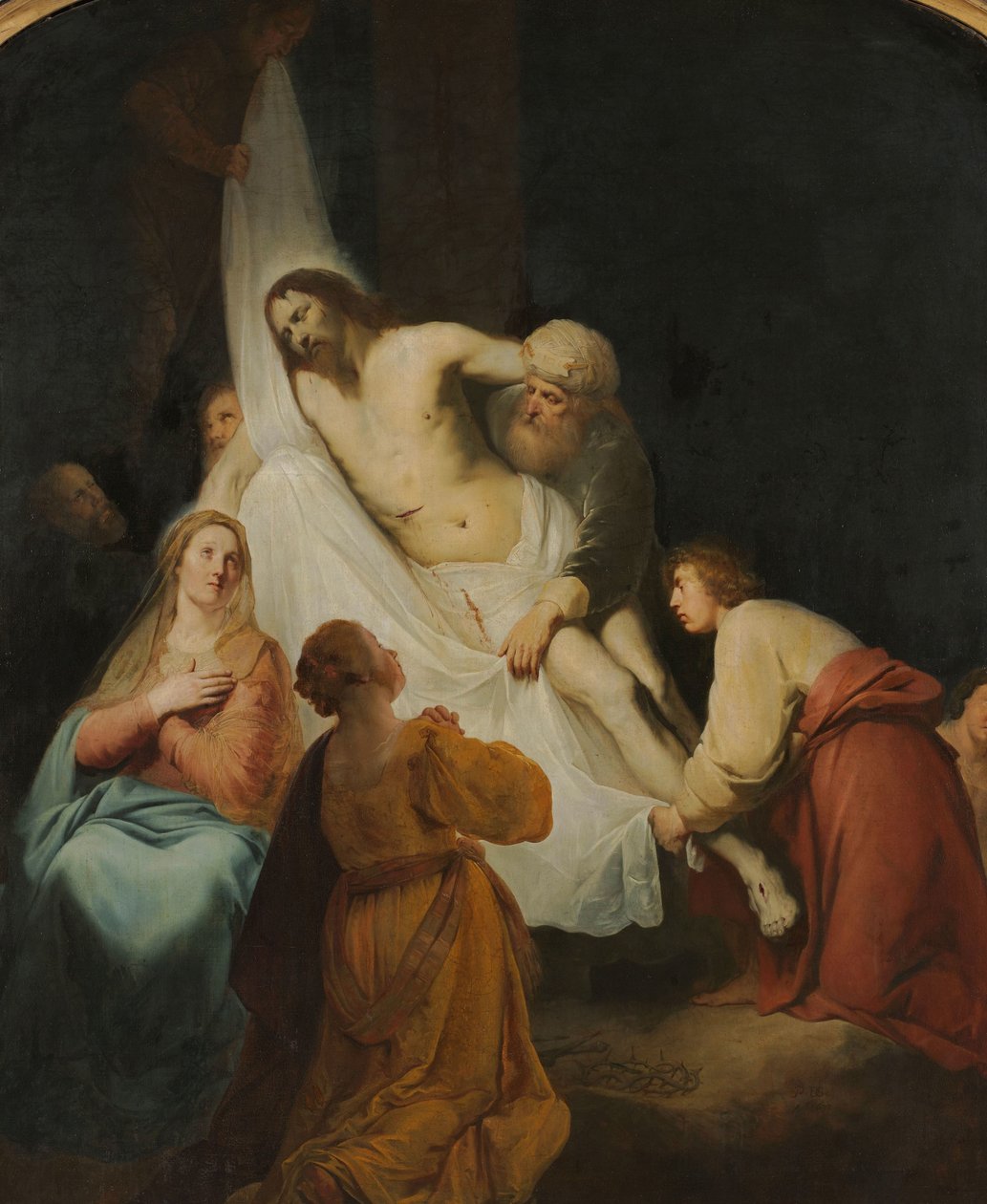 Nedstigningen fra korset av Pieter Fransz de Grebber