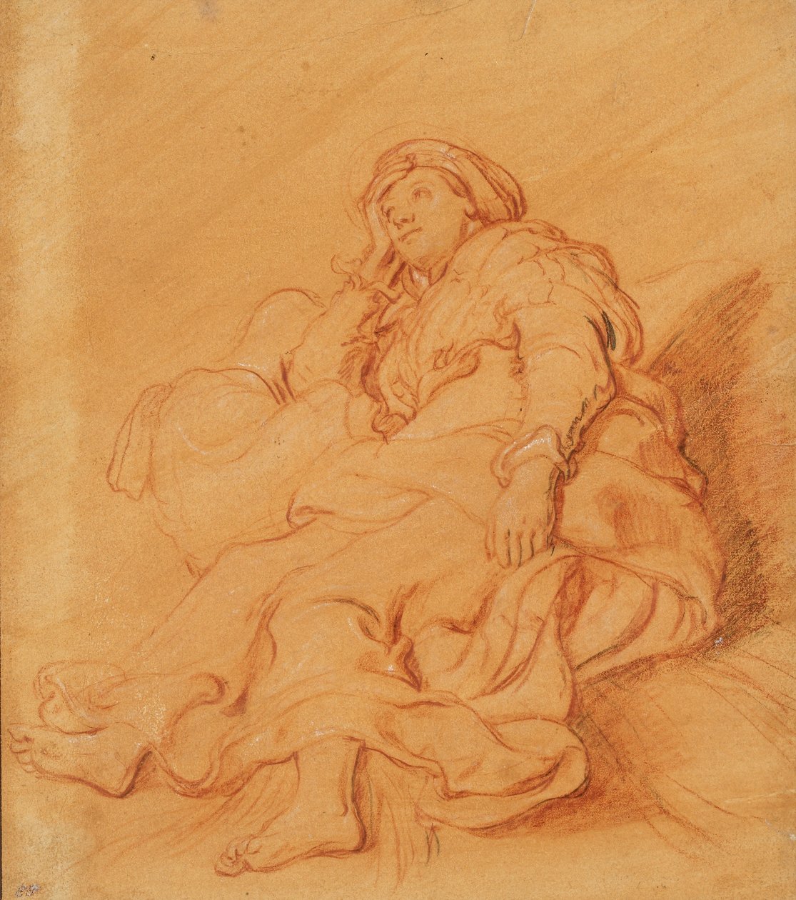 Studie av figuren til Rachel, ca. 1621. av Pieter Lastman