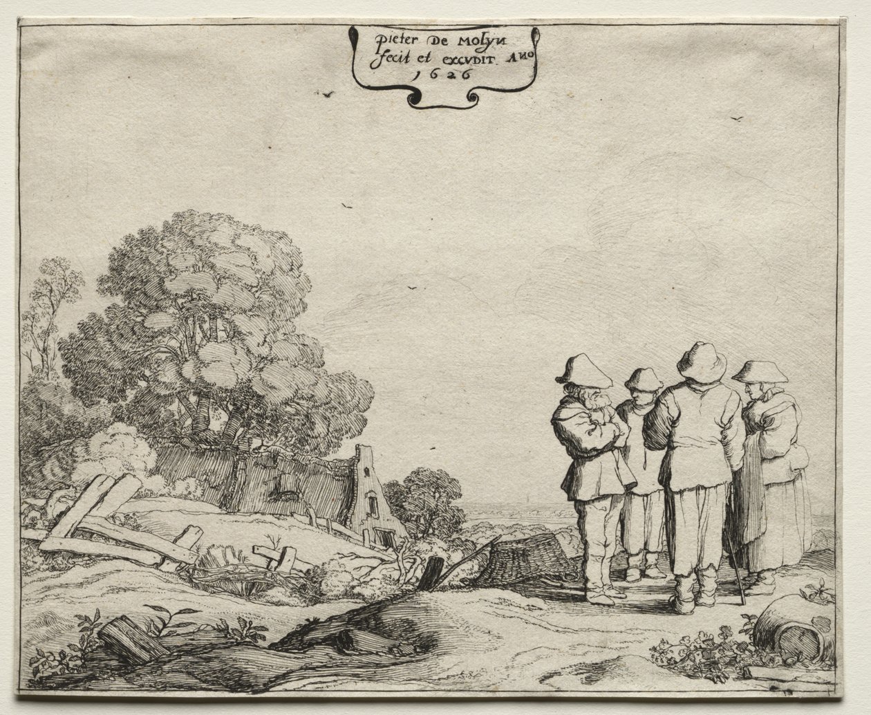 Landskap av Pieter Molyn