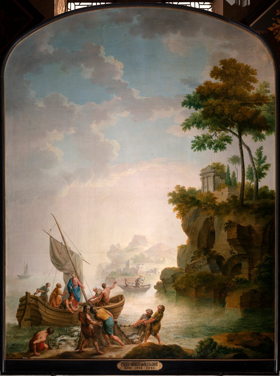 Mirakuløs fangst av fisk av Pieter Norbert van Reysschoot