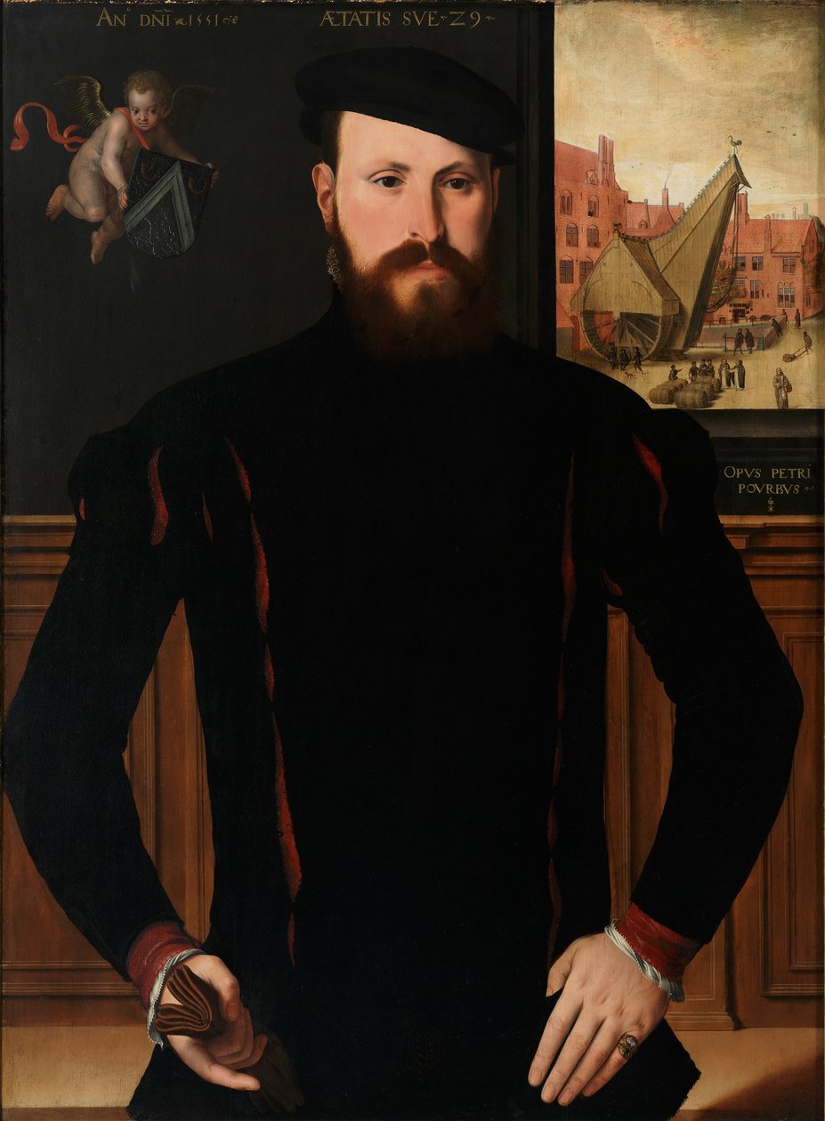 Portrett av Jan van Eyewerve, 1551. av Pieter Pourbus
