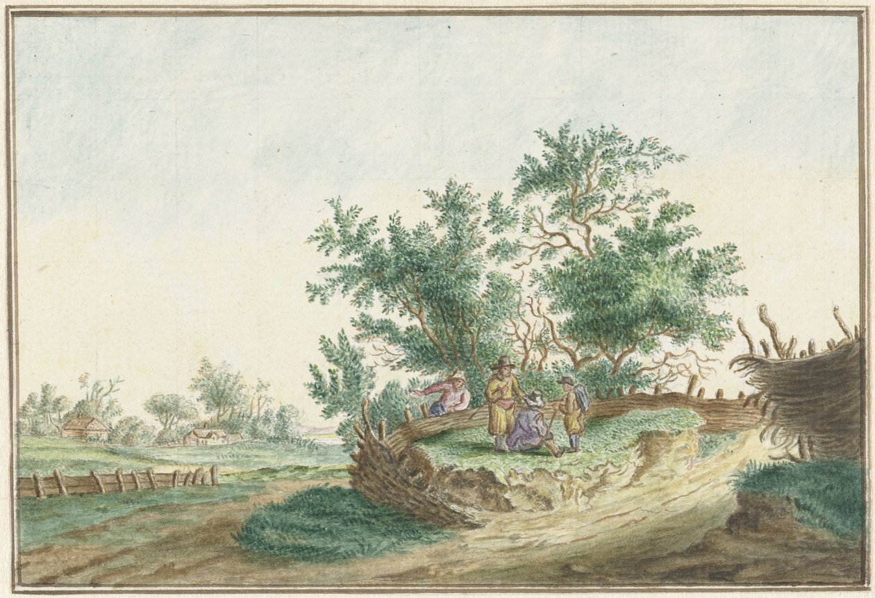 Utsikt i Gelderland av Pieter Remmers