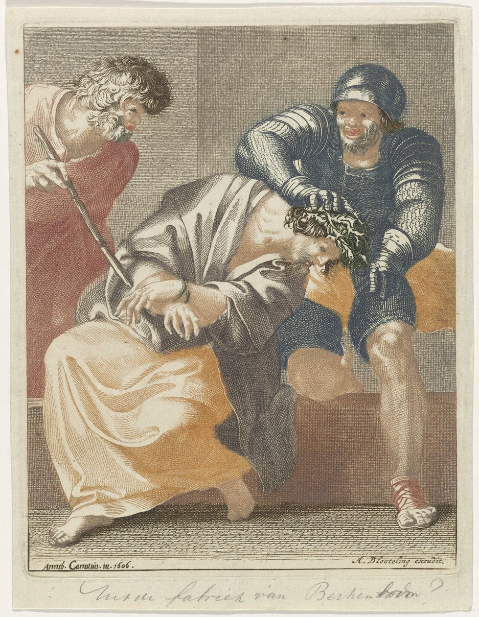 Hån mot Kristus av Pieter Schenk (I) (possibly)