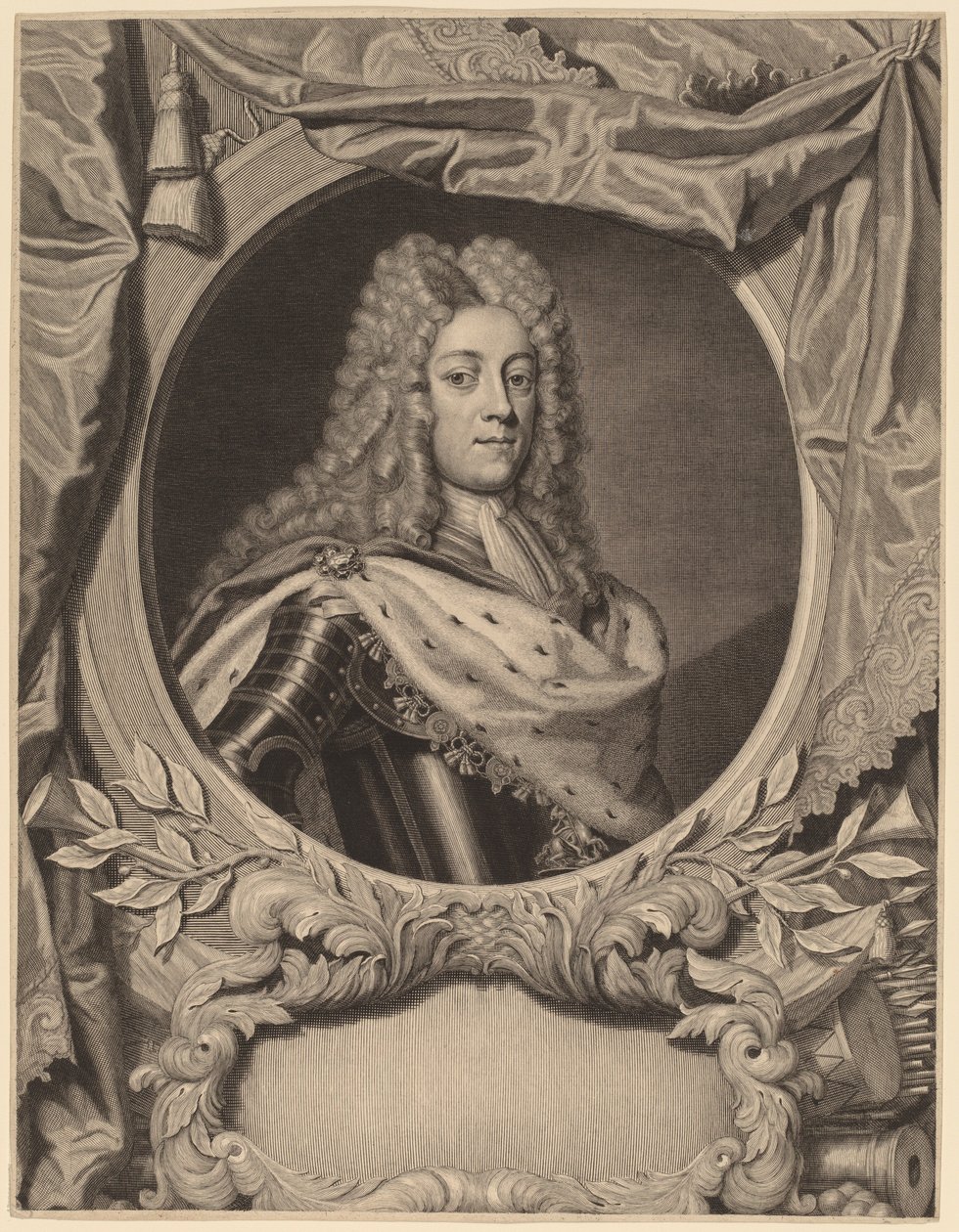 Kong Georg II av Pieter Stevens van Gunst
