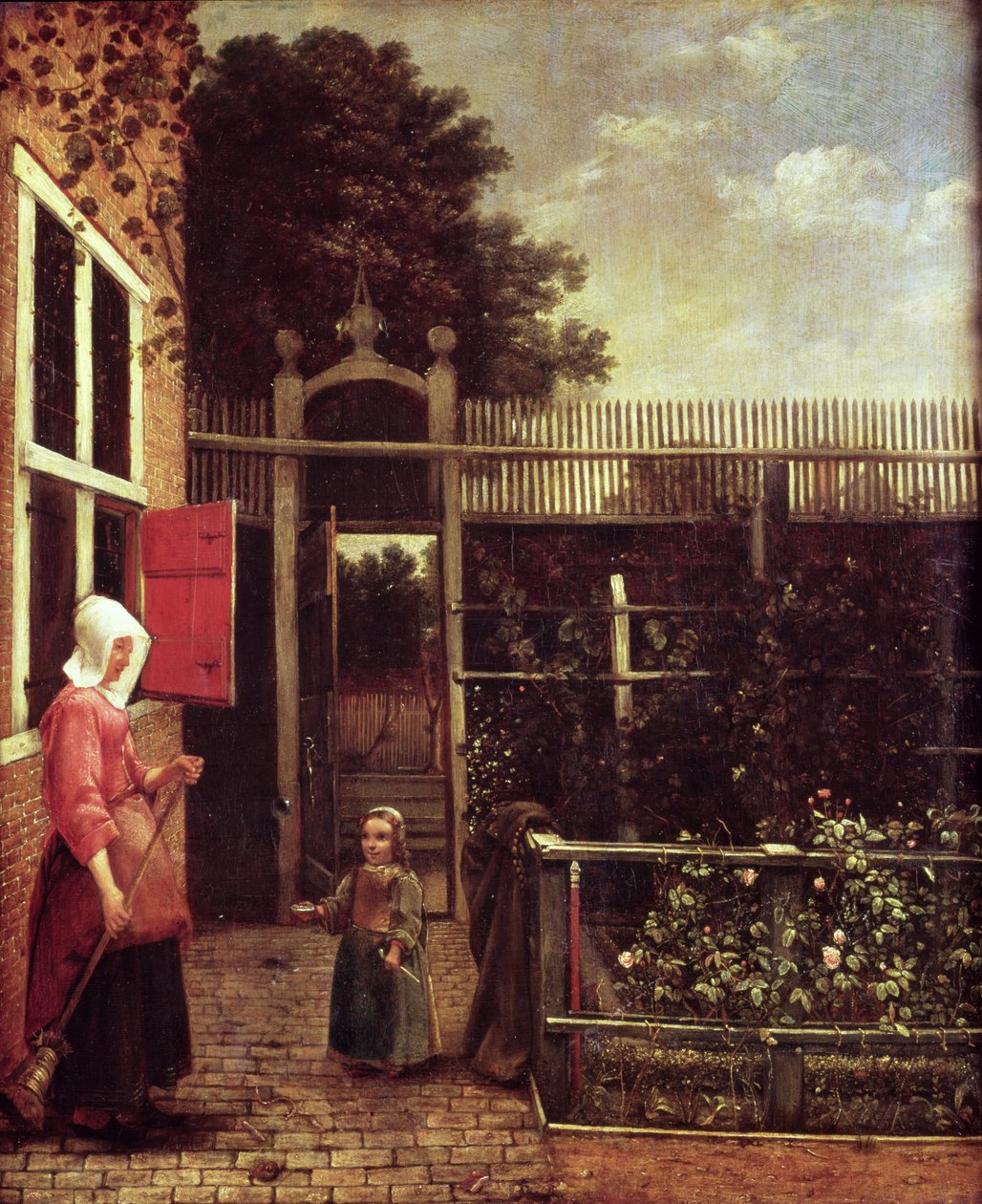 Såpeboblene av Pieter de Hooch