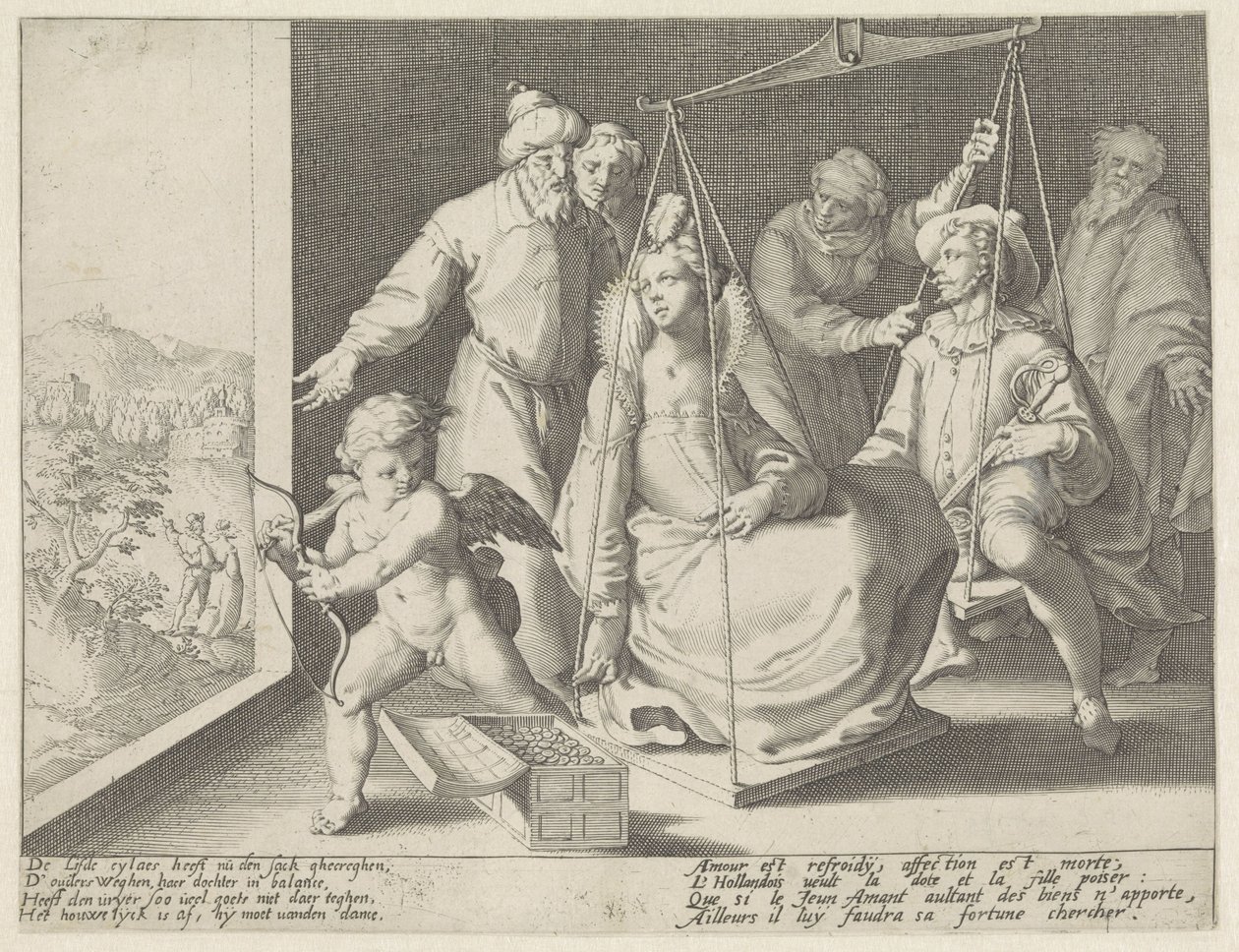Bryllupsskalaen av Pieter de Jode (I) (attributed to)