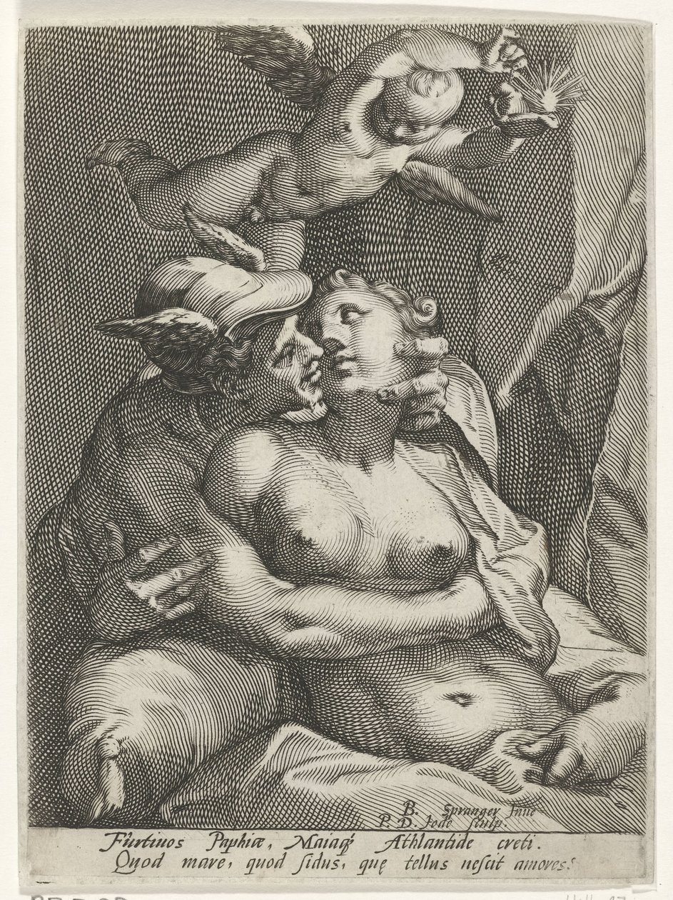 Venus og Merkur av Pieter de Jode (I)