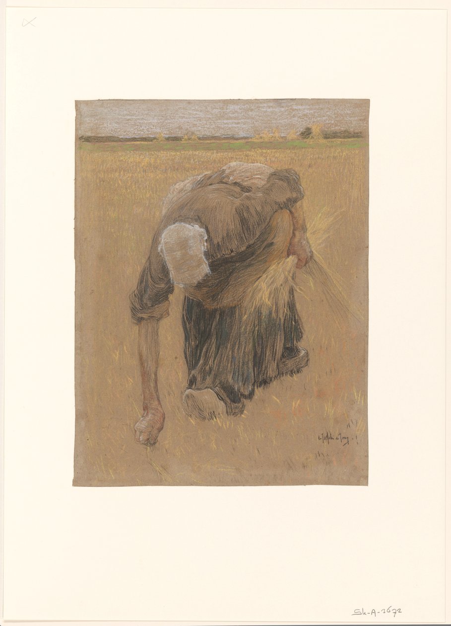 lenende kvinne av Pieter de Josselin