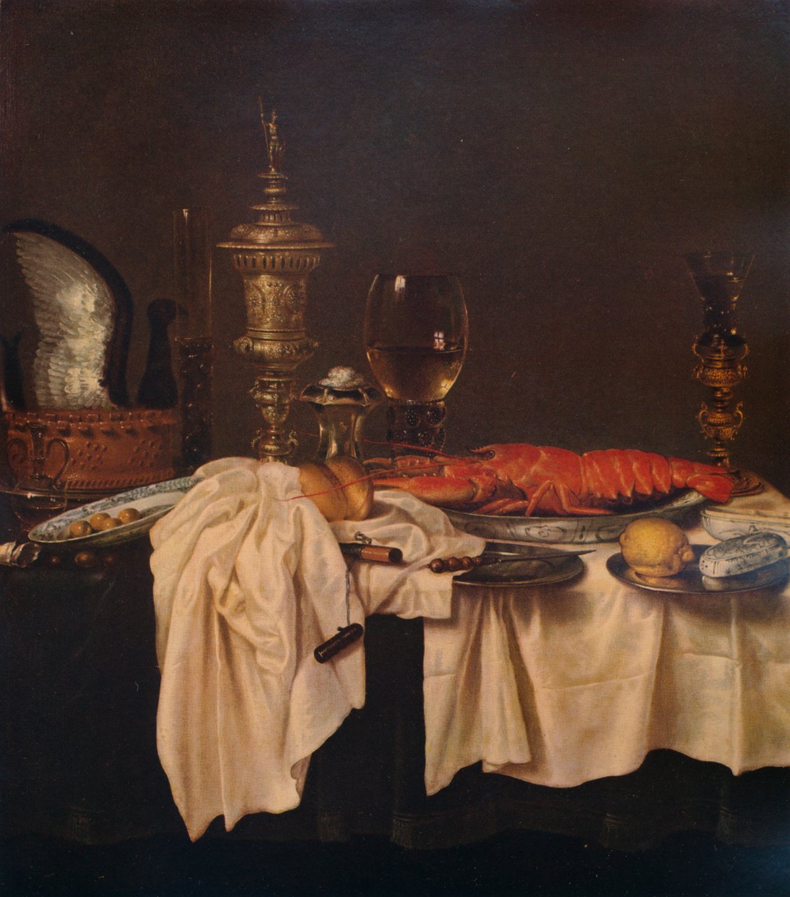 Stilleben, c1640, 1938 av Pieter de Ring