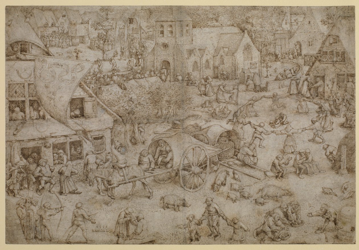 Tivoli i Hoboken, 1559 av Pieter Bruegel the Elder
