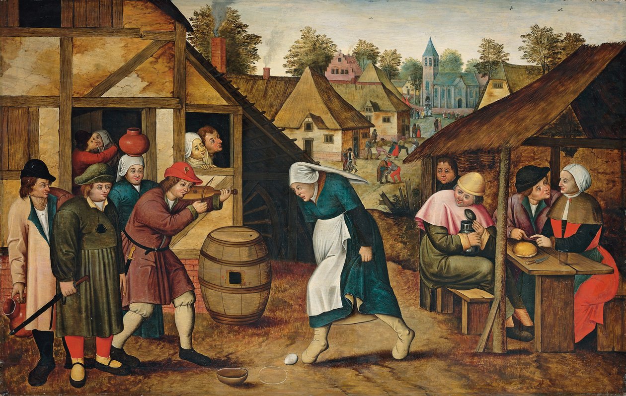 Eggedansen av Pieter Brueghel the Younger