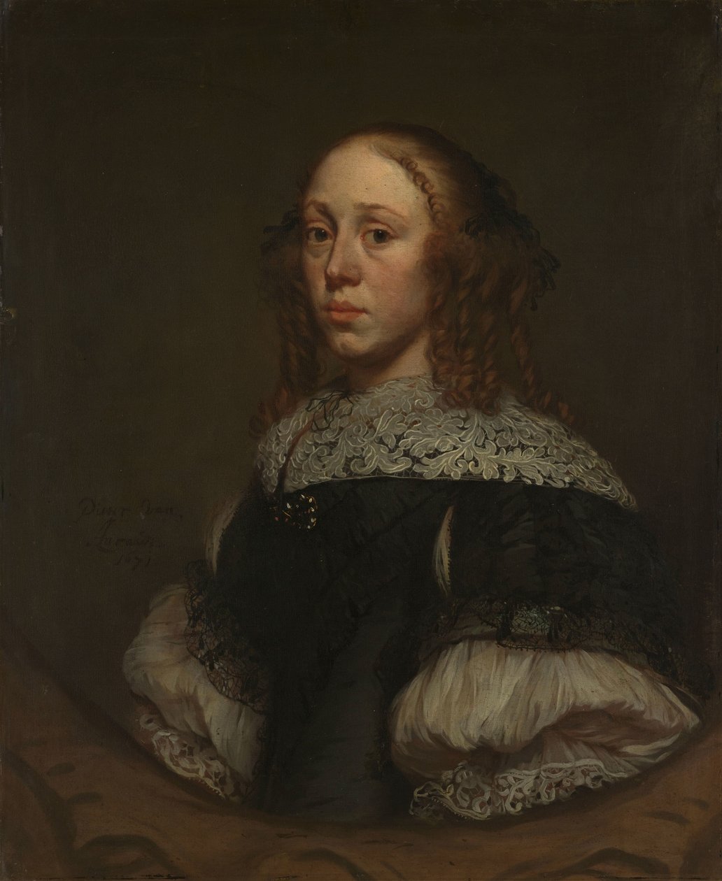 Portrett av en kvinne av Pieter van Anraedt