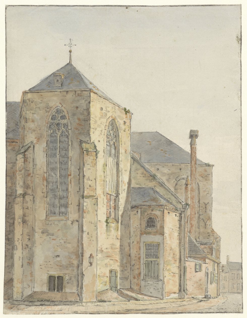 Peters kirke i Utrecht av Pieter van Oort Hzn